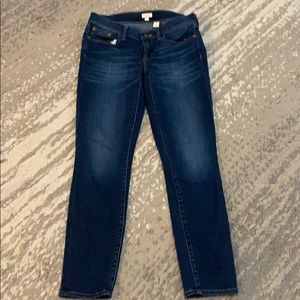 JCrew skinny jeans sizes 26/28
